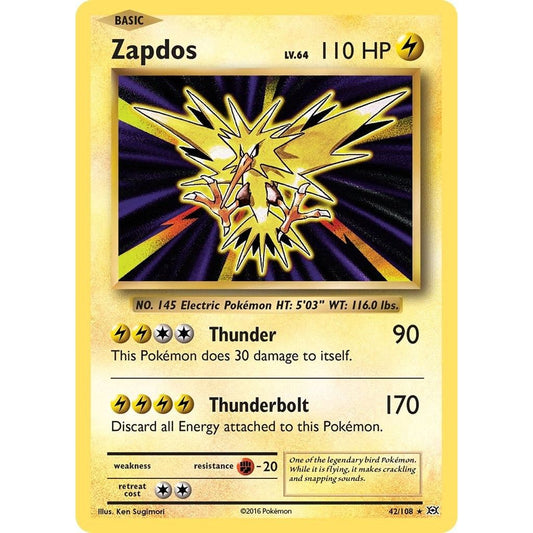 Image for Zapdos (42/108) (EVO) - Pokemon