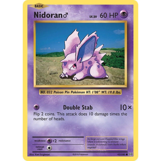 Image for Nidoran M (43/108) (EVO) - Pokemon