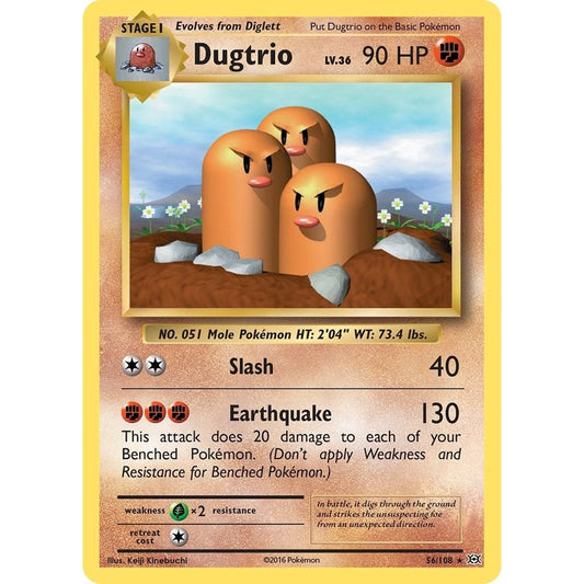 Image for Dugtrio (56/108) (EVO) - Pokemon