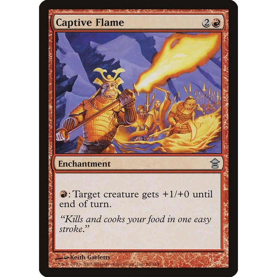 Image for Captive Flame (96) (SOK) - Magic: The Gathering