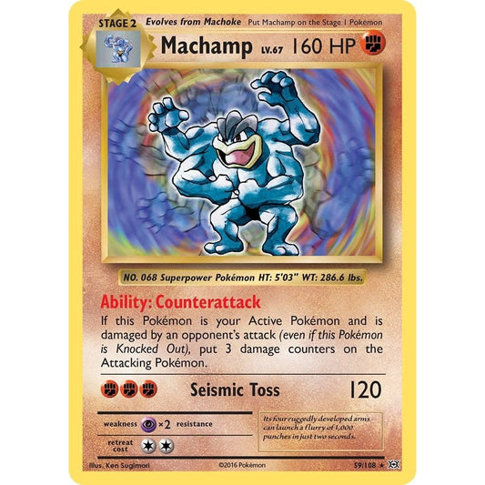 Image for Machamp (59/108) (EVO) - Pokemon