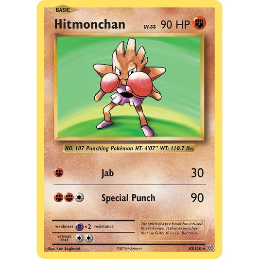 Image for Hitmonchan (62/108) (EVO) - Pokemon