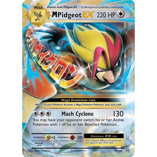 Image for M Pidgeot EX (65/108) (EVO) - Pokemon