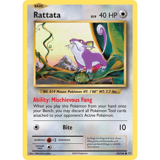 Image for Rattata (66/108) (EVO) - Pokemon