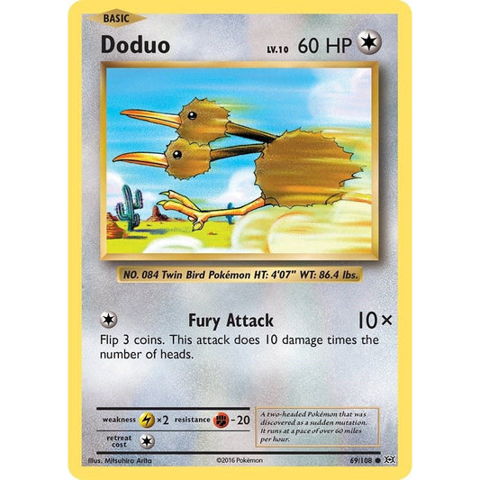Image for Doduo (69/108) (EVO) - Pokemon