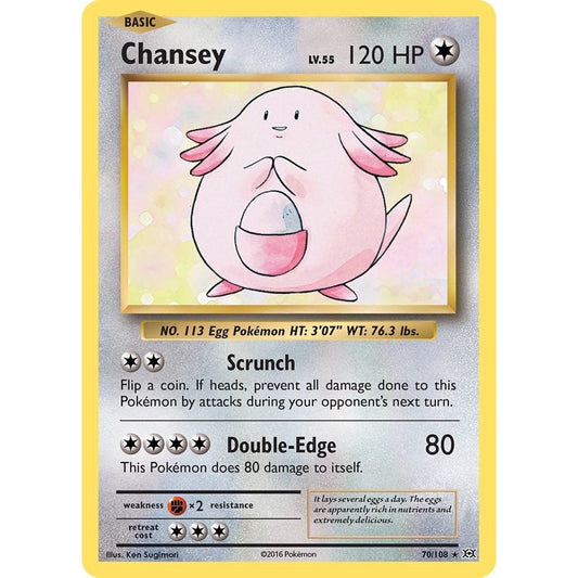 Image for Chansey (70/108) (EVO) - Pokemon