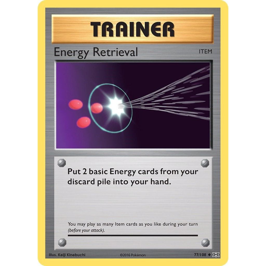 Image for Energy Retrieval (77/108) (EVO) - Pokemon