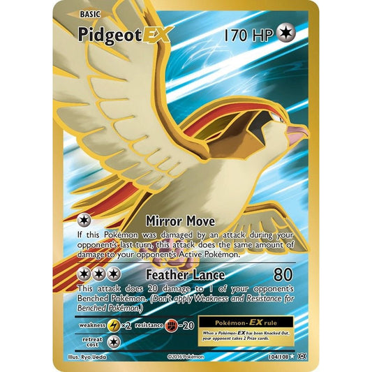 Image for Pidgeot EX (Full Art) (104/108) (EVO) - Pokemon