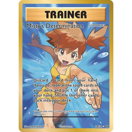 Image for Misty's Determination (Full Art) (108/108) (EVO) - Pokemon