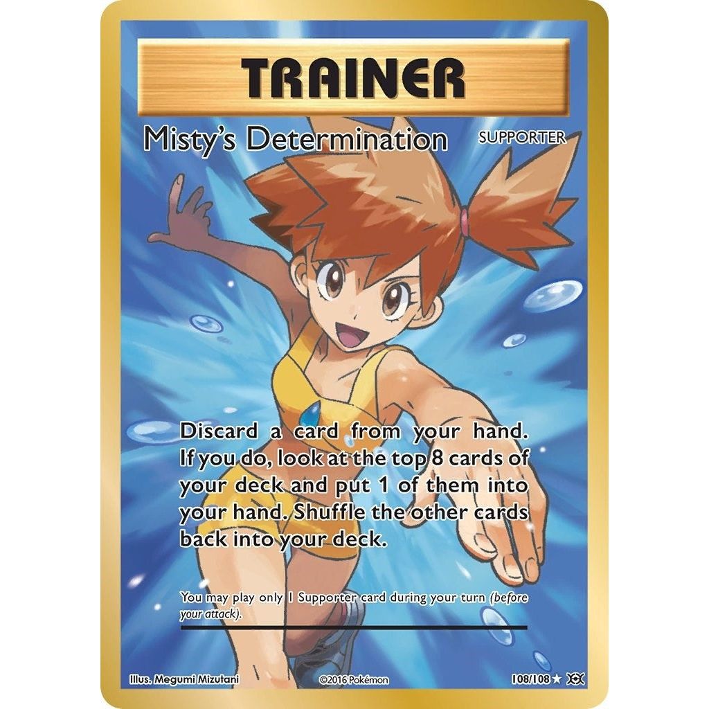 Image for Misty's Determination (Full Art) (108/108) (EVO) - Pokemon