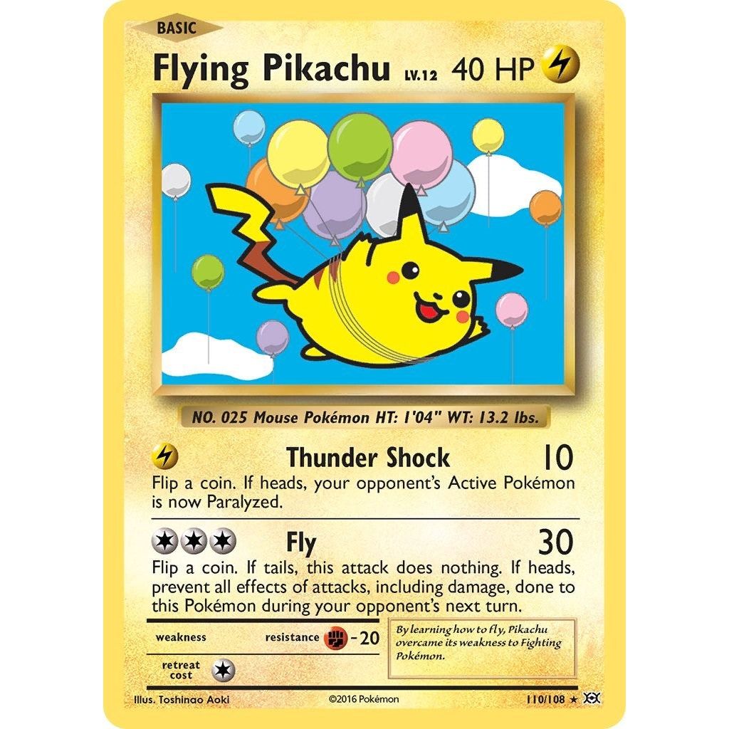 Image for Flying Pikachu (110/108) (EVO) - Pokemon