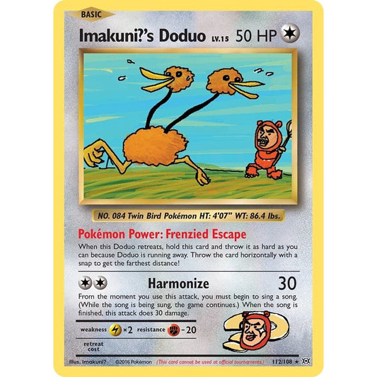 Image for Imakuni?'s Doduo (112/108) (EVO) - Pokemon