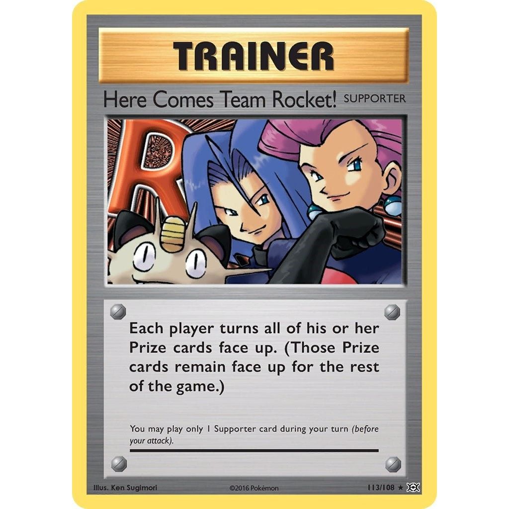Image for Here Comes Team Rocket! (113/108) (EVO) - Pokemon
