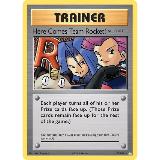 Image for Here Comes Team Rocket! (113/108) (EVO) - Pokemon