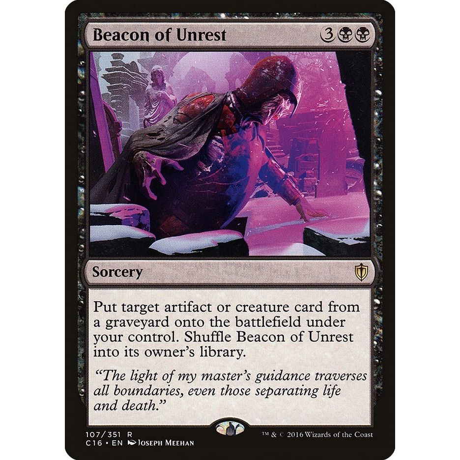 Image for Beacon of Unrest (107) (C16) - Magic: The Gathering