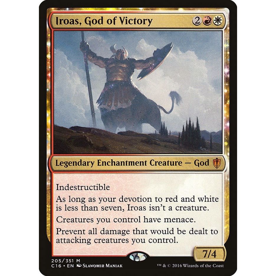 Image for Iroas, God of Victory (205) (C16) - Magic: The Gathering