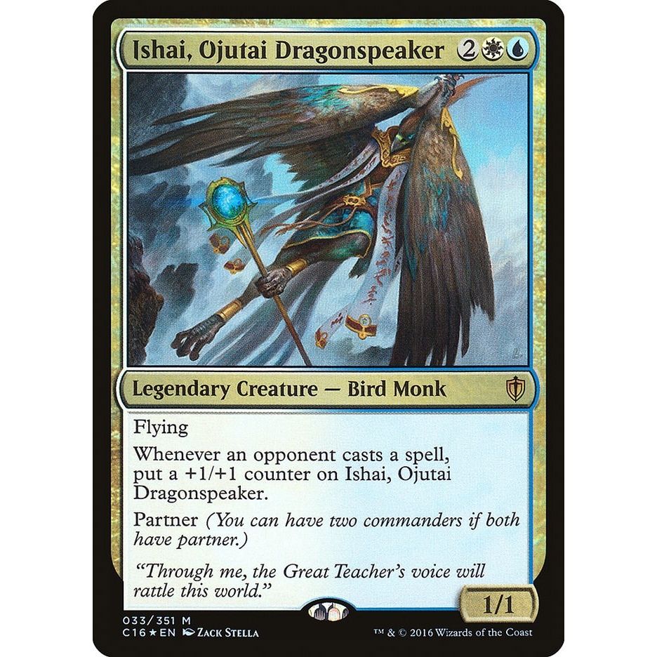 Image for Ishai, Ojutai Dragonspeaker (33) (C16) - Magic: The Gathering