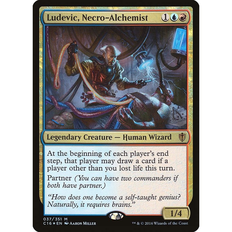 Image for Ludevic, Necro-Alchemist (37) (C16) - Magic: The Gathering