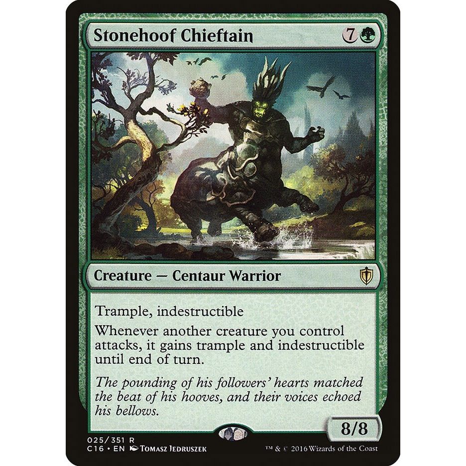 Image for Stonehoof Chieftain (25) (C16) - Magic: The Gathering
