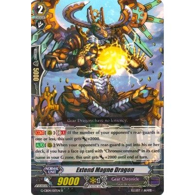 Image for Extend Magne Dragon (G-CB04/017EN) (G-CB04) - Cardfight Vanguard