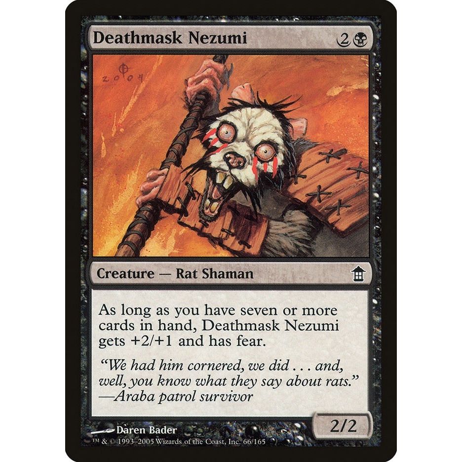 Image for Deathmask Nezumi (66) (SOK) - Magic: The Gathering