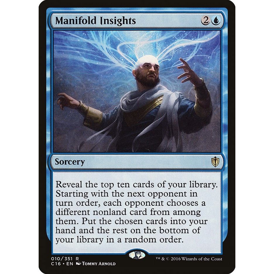 Image for Manifold Insights (10) (C16) - Magic: The Gathering