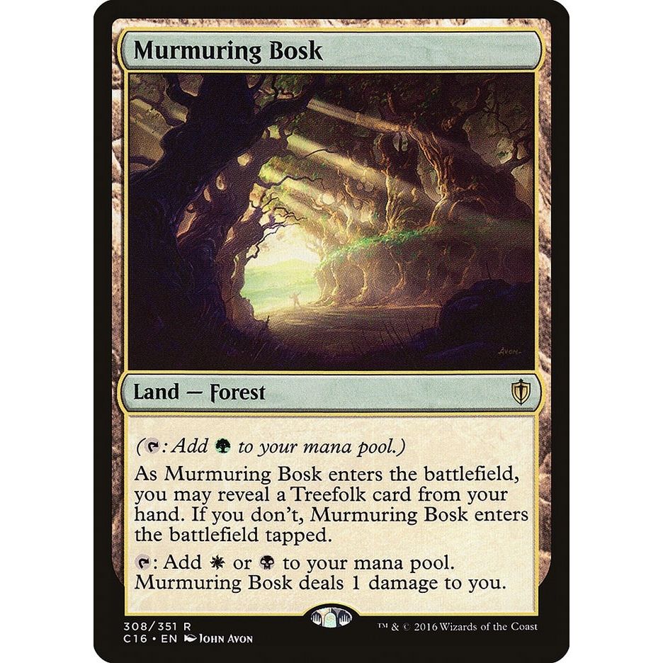 Image for Murmuring Bosk (308) (C16) - Magic: The Gathering
