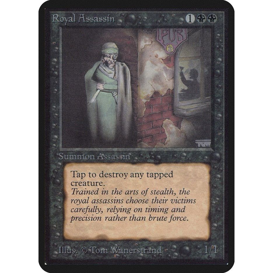 Image for Royal Assassin (LEA) - Magic: The Gathering