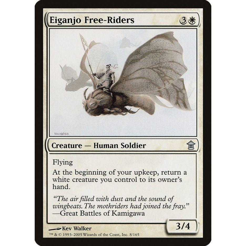 Image for Eiganjo Free-Riders (8) (SOK) - Magic: The Gathering