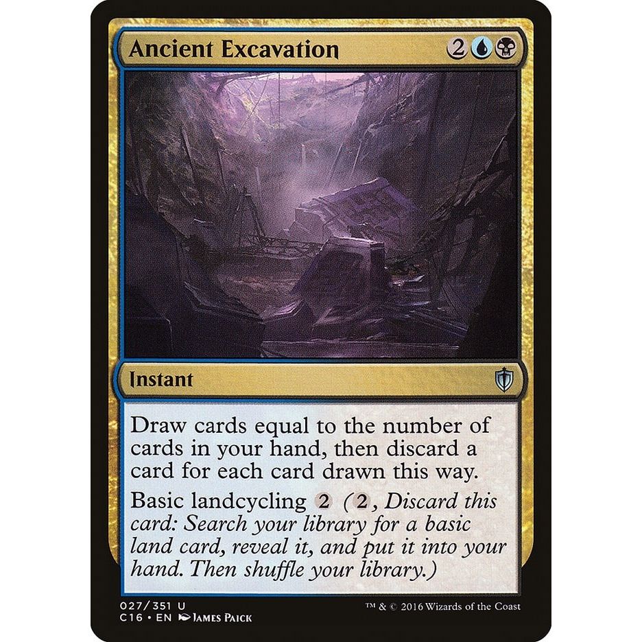 Image for Ancient Excavation (27) (C16) - Magic: The Gathering