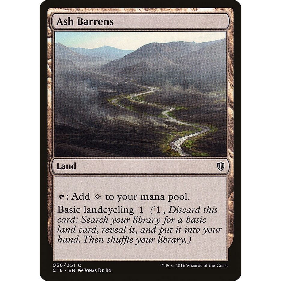 Image for Ash Barrens (56) (C16) - Magic: The Gathering