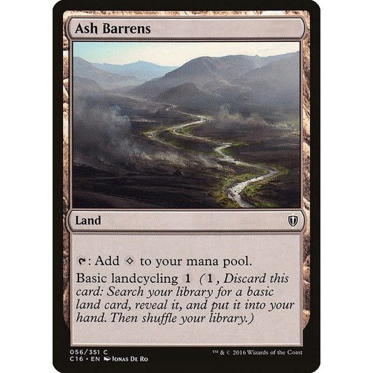 Image for Ash Barrens (56) (C16) - Magic: The Gathering