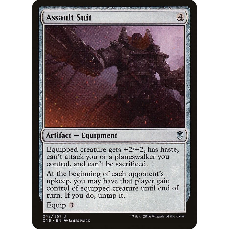 Image for Assault Suit (242) (C16) - Magic: The Gathering