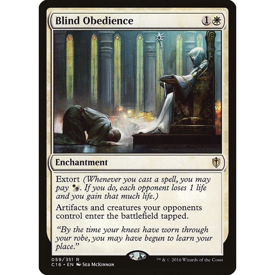 Image for Blind Obedience (59) (C16) - Magic: The Gathering
