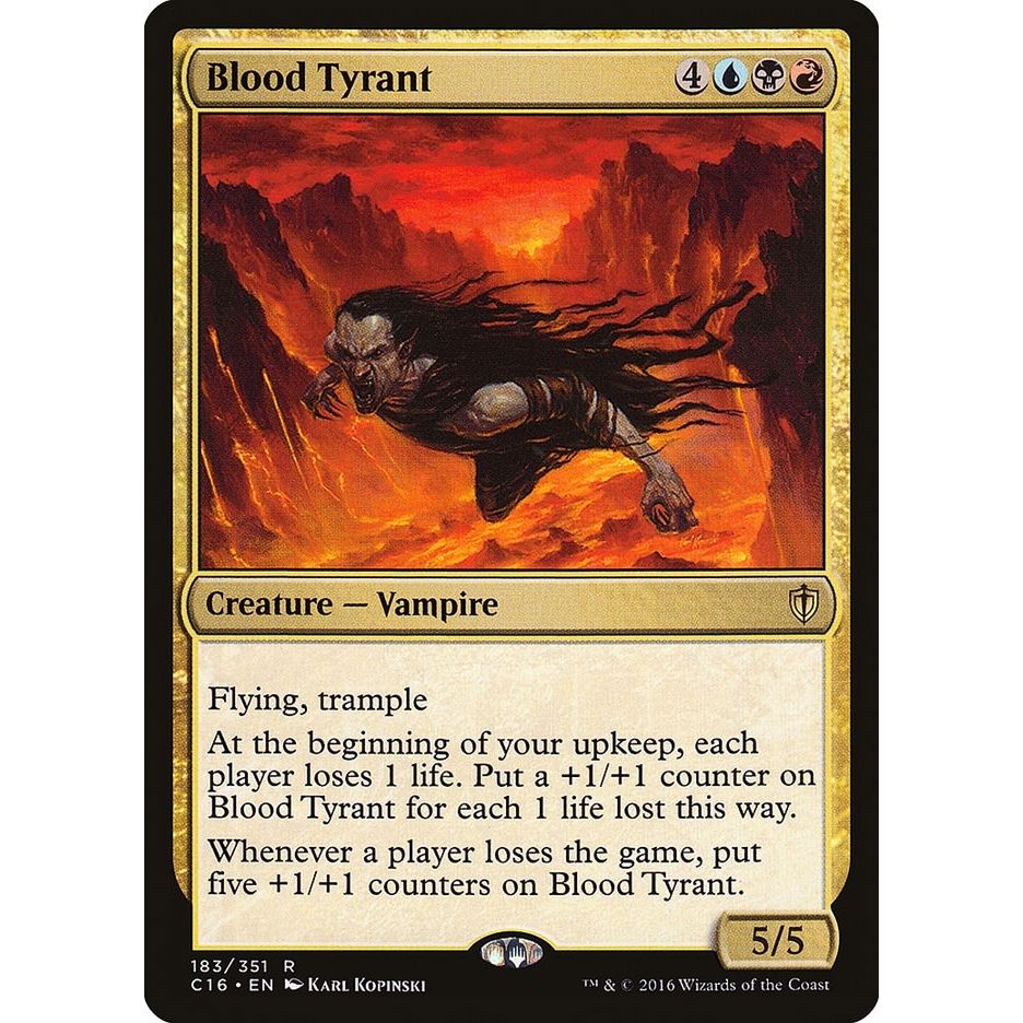 Image for Blood Tyrant (183) (C16) - Magic: The Gathering