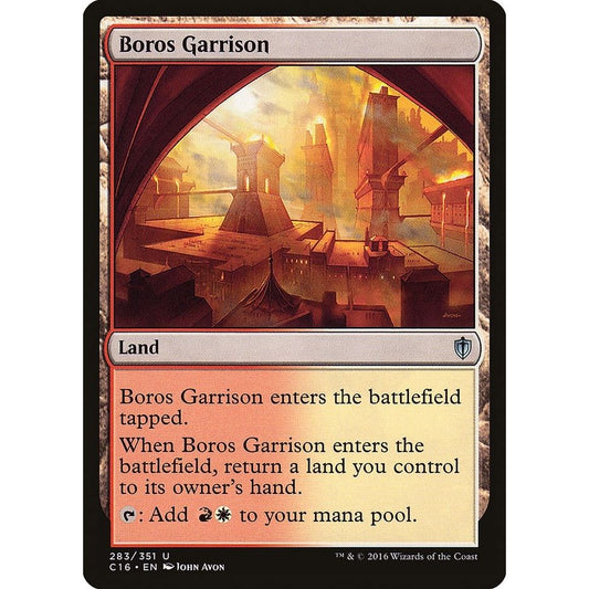 Image for Boros Garrison (283) (C16) - Magic: The Gathering