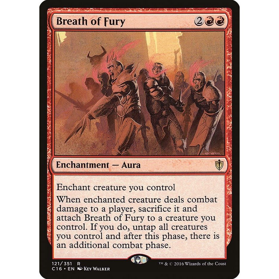 Image for Breath of Fury (121) (C16) - Magic: The Gathering