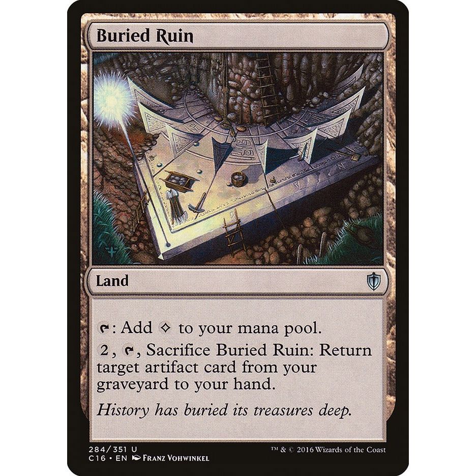 Image for Buried Ruin (284) (C16) - Magic: The Gathering