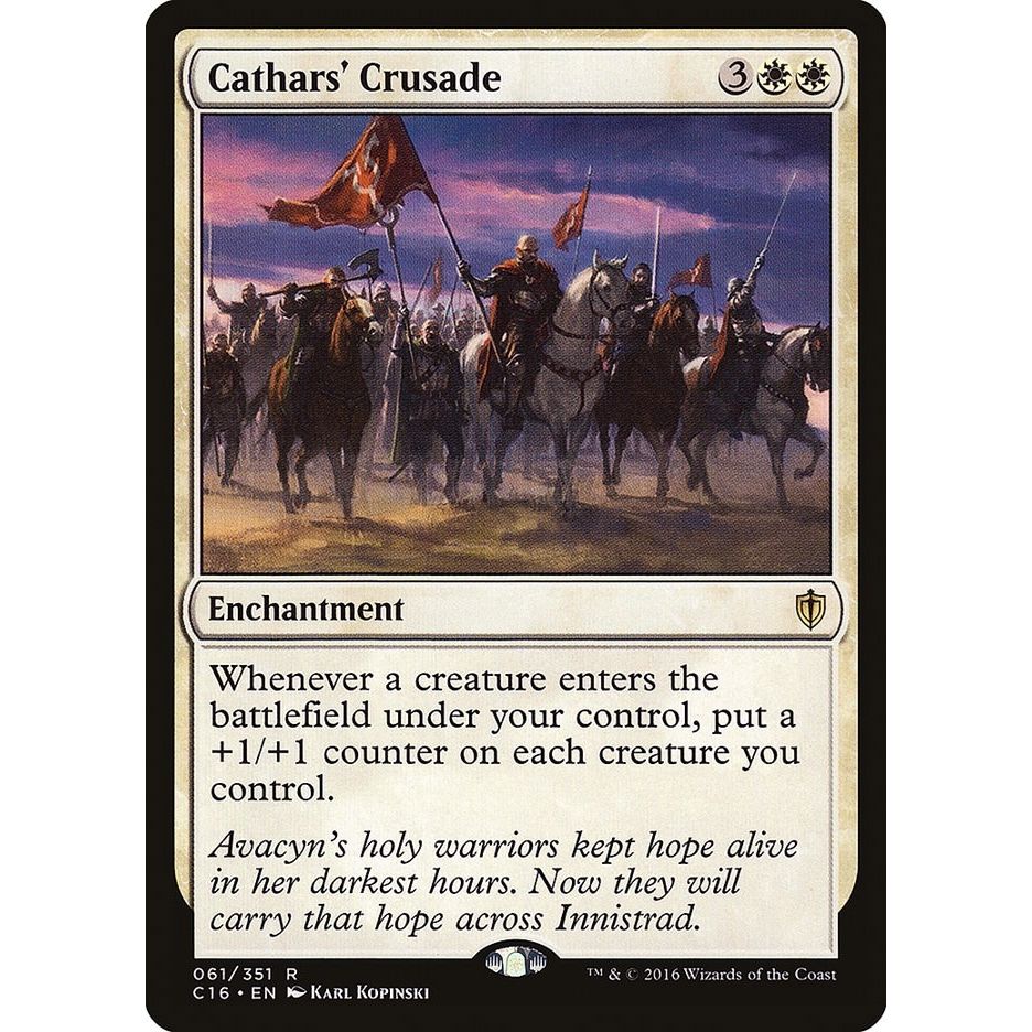 Image for Cathars' Crusade (61) (C16) - Magic: The Gathering