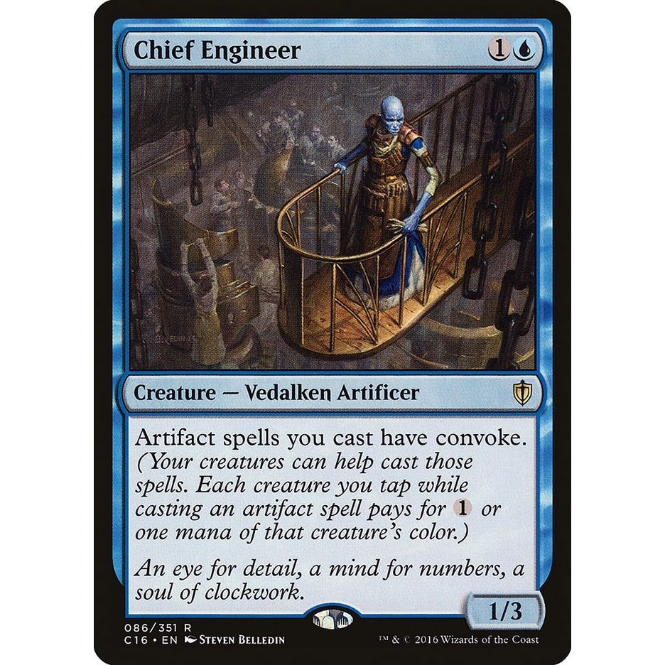 Image for Chief Engineer (86) (C16) - Magic: The Gathering