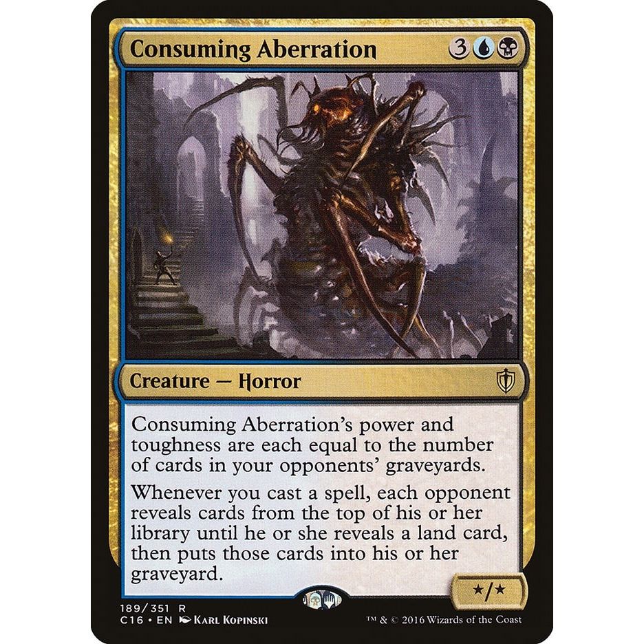 Image for Consuming Aberration (189) (C16) - Magic: The Gathering