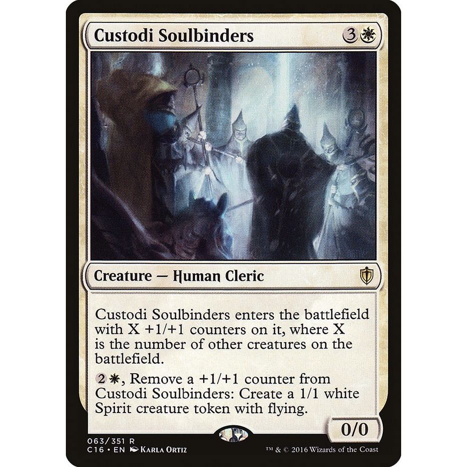 Image for Custodi Soulbinders (63) (C16) - Magic: The Gathering