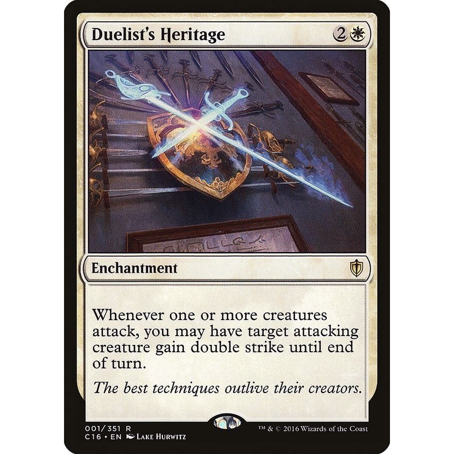 Image for Duelist's Heritage (1) (C16) - Magic: The Gathering