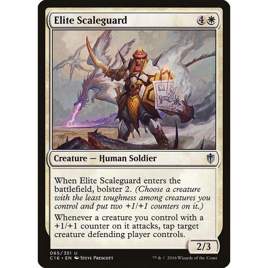 Image for Elite Scaleguard (65) (C16) - Magic: The Gathering
