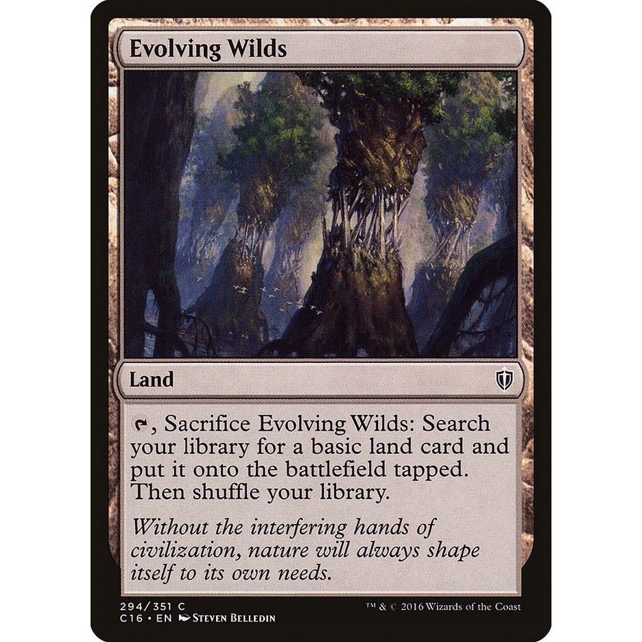 Image for Evolving Wilds (294) (C16) - Magic: The Gathering