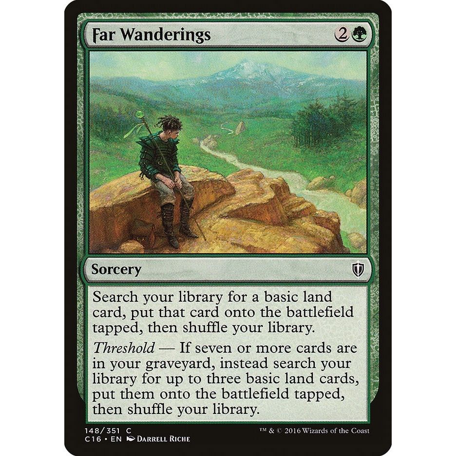 Image for Far Wanderings (148) (C16) - Magic: The Gathering