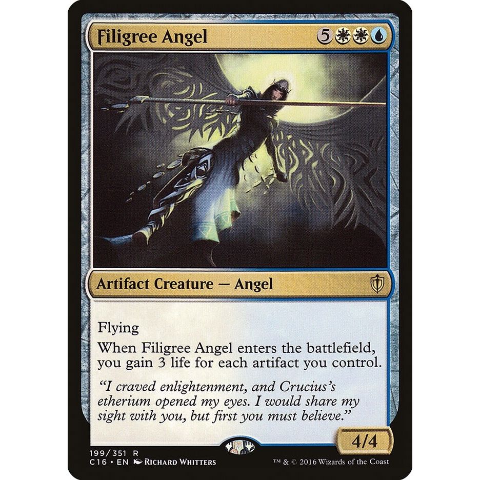 Image for Filigree Angel (199) (C16) - Magic: The Gathering