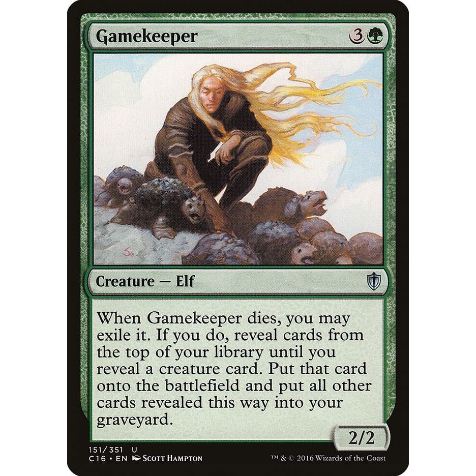 Image for Gamekeeper (151) (C16) - Magic: The Gathering
