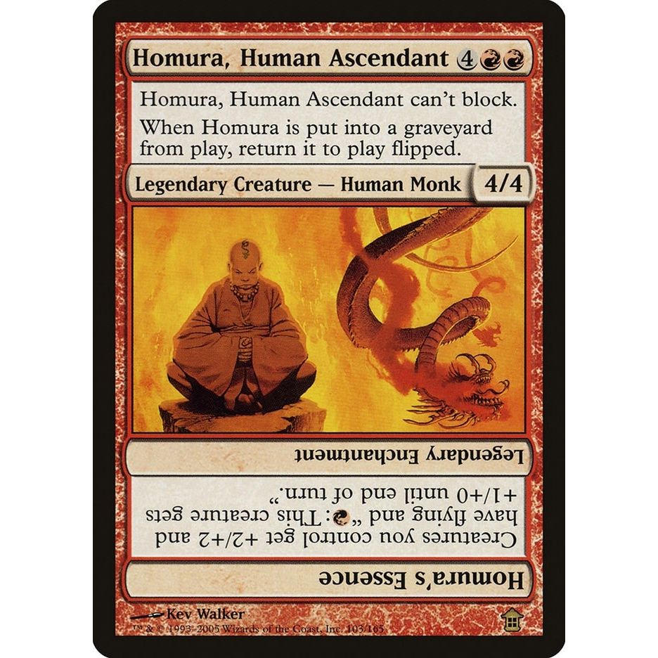 Image for Homura, Human Ascendant (103) (SOK) - Magic: The Gathering