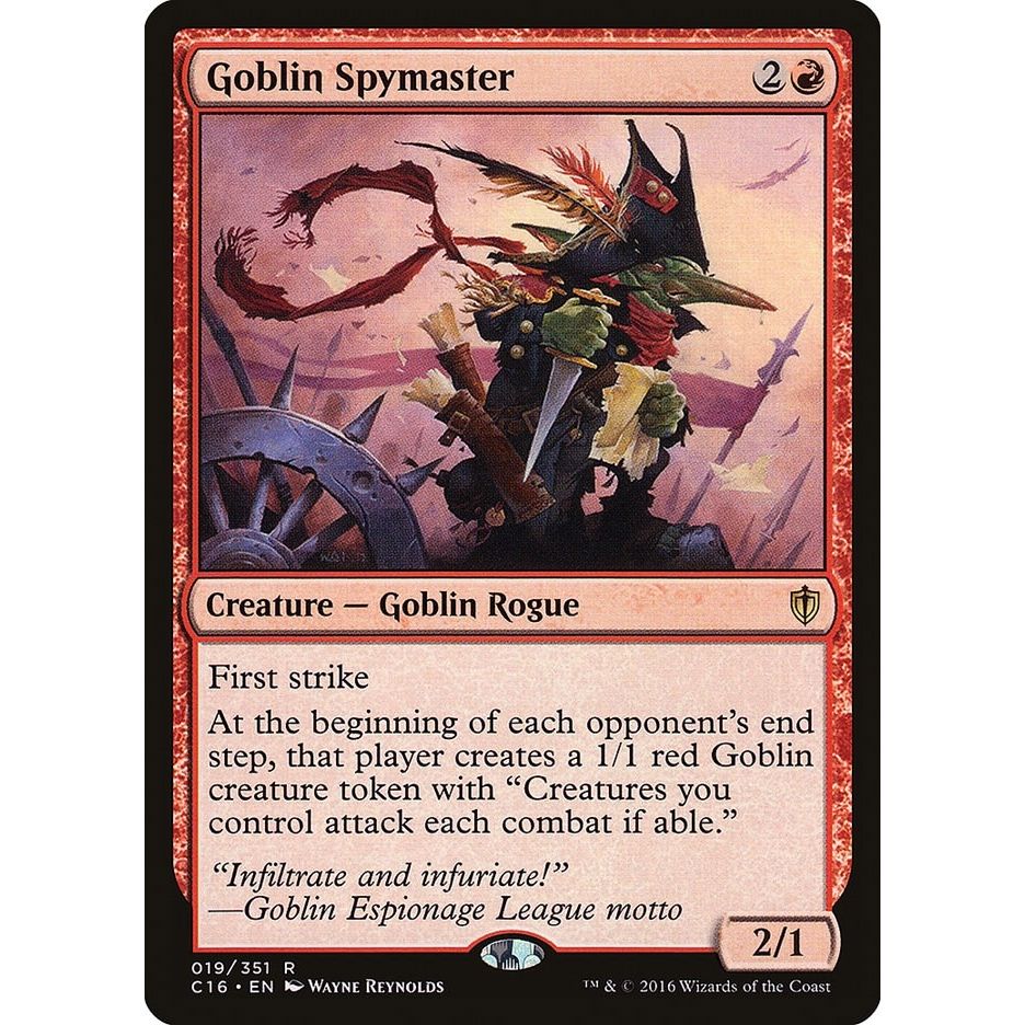 Image for Goblin Spymaster (19) (C16) - Magic: The Gathering